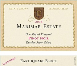 Earthquake Block Pinot Noir 2014