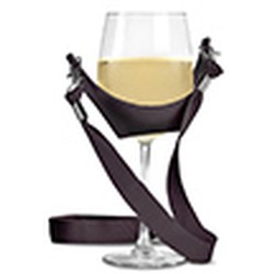 Wine Glass Yoke with Marimar Estate Logo