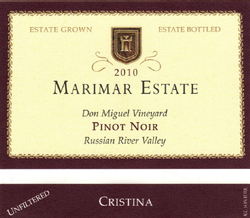 Cristina Pinot Noir 2010